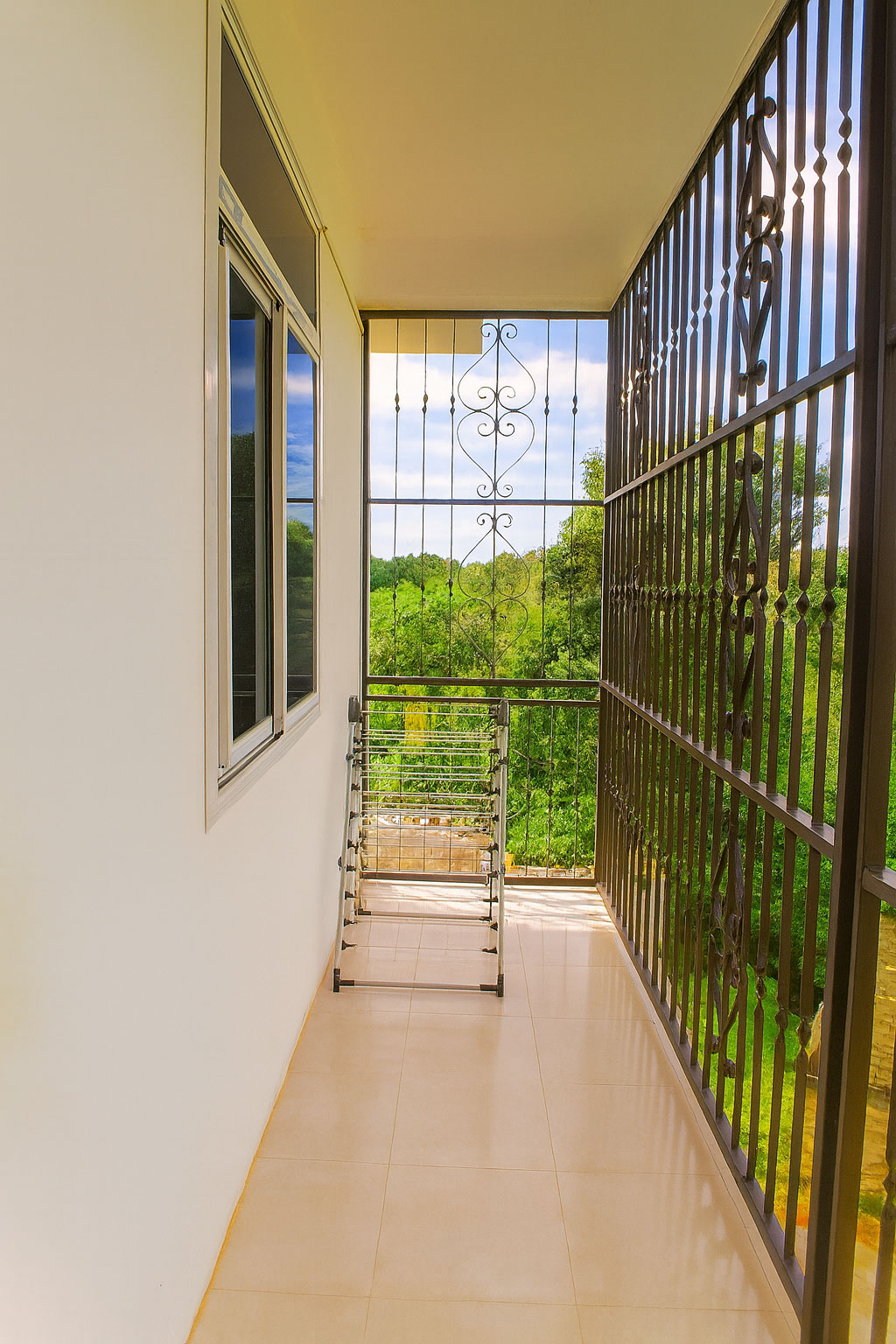Room balcony with view